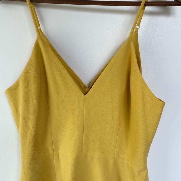 Dress the Population Wendy Ruffle Hem Midi Dress M - Picture 7 of 9